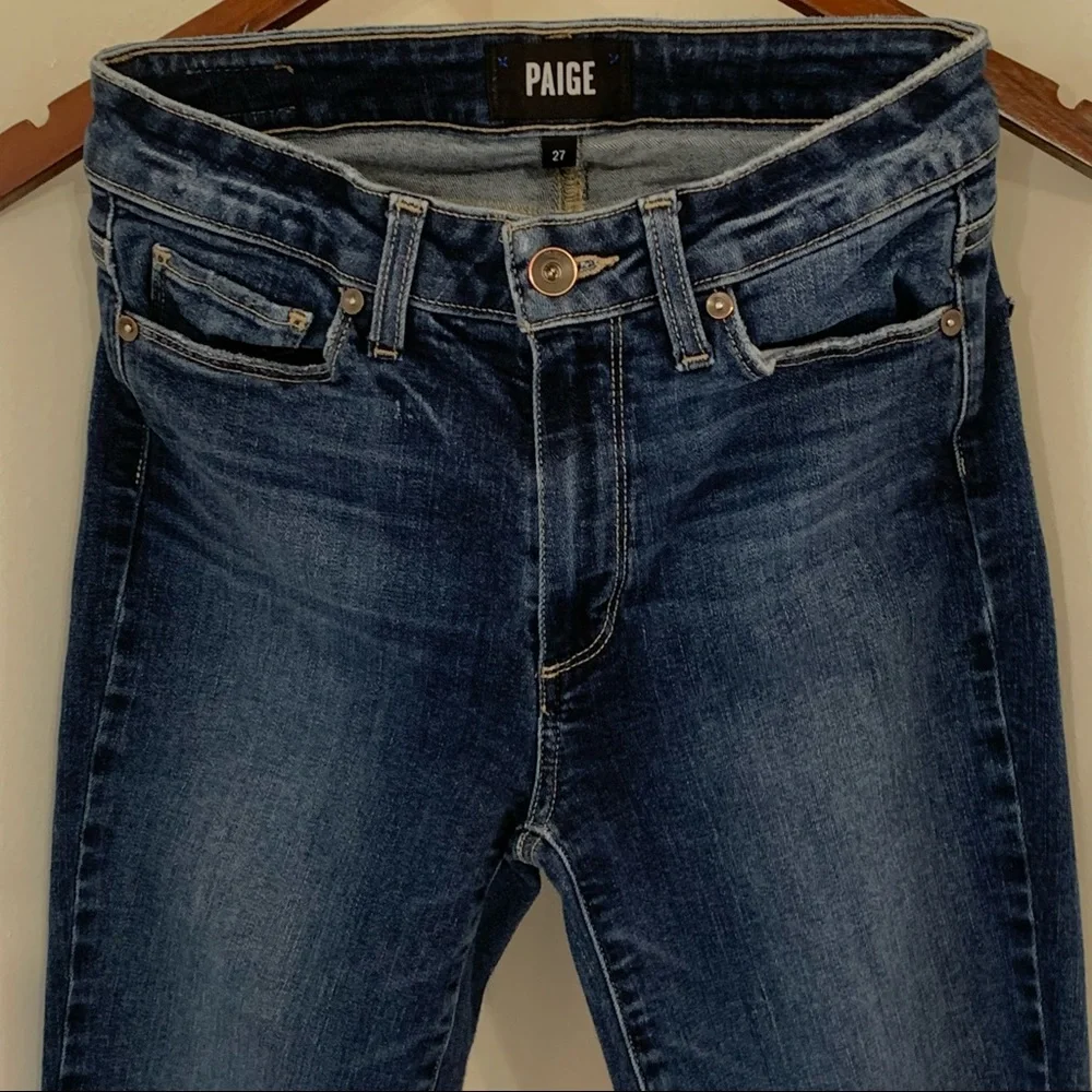 💜💰Sale💜 Paige Hoxton Ankle Skinny Jeans - Picture 5 of 11